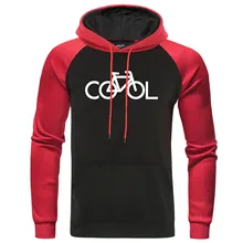 Bike It's Cool, реглан, толстовки, мужские,, осень, зима, толстовка, толстовка, мужская, для досуга, теплая, уличная, мужская, с капюшоном, брендовый пуловер