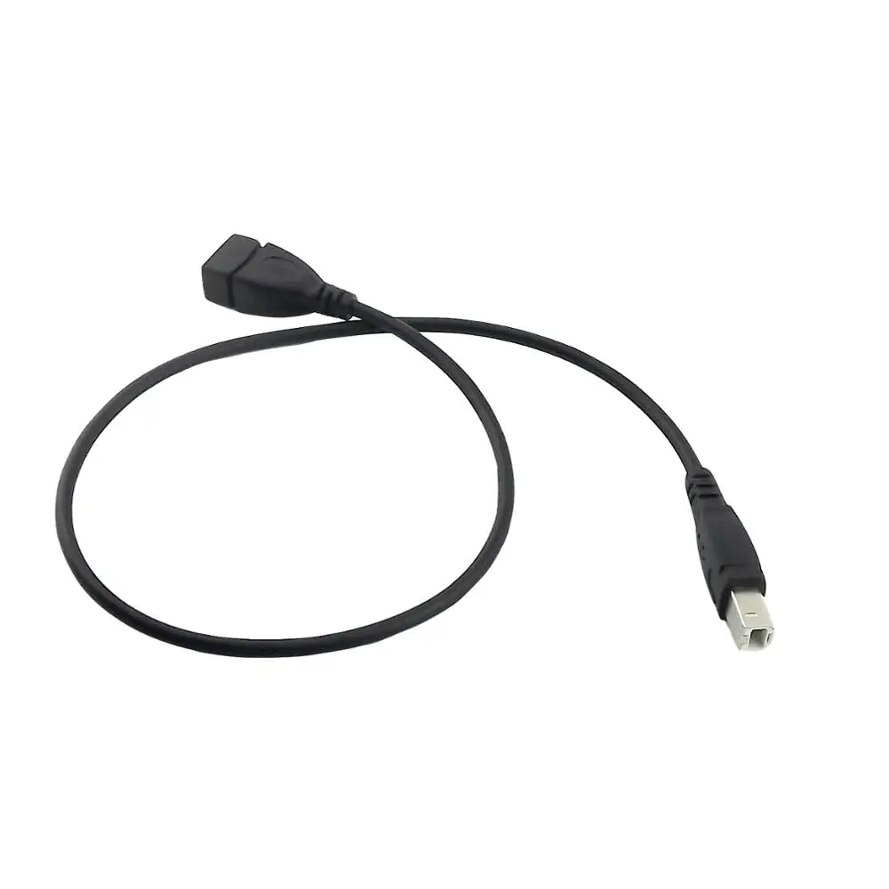 5x USB 2,0 Тип B "папа" в USB "Мама", 2,0 Женский Разъем для сканера конвертер принтера кабель переходника 50 см