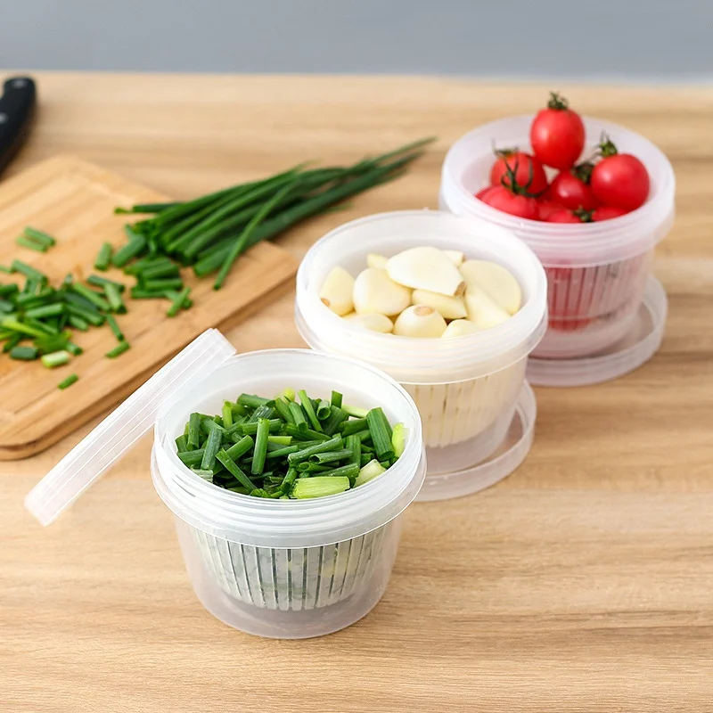 

Kitchen Fresh Box Ginger Garlic Onion Storage Box For Home Storage Organization Kitchen Cooking Tools Vegetables Garlic Storage