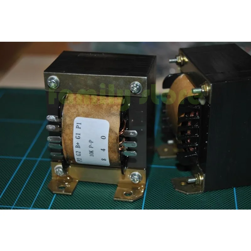 

suitable tube 6F6 6Y6 6AQ5 6BQ5 6V6 6P6P 6P14 EL84 10K output transformer, power 15W, inductance 28H, frequency response 20-20K