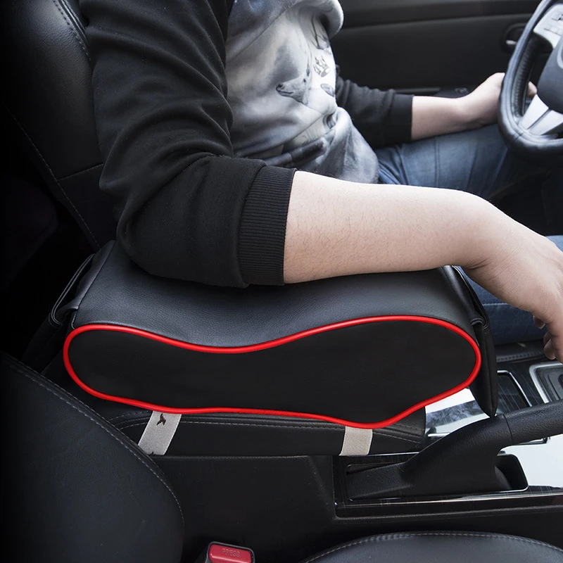 Auto Central Console Armrest Pad Fit for 2018 2019 2020 Blazer Seat Box Cover Automotive Chevrolet Car Center Console Soft Cushion 