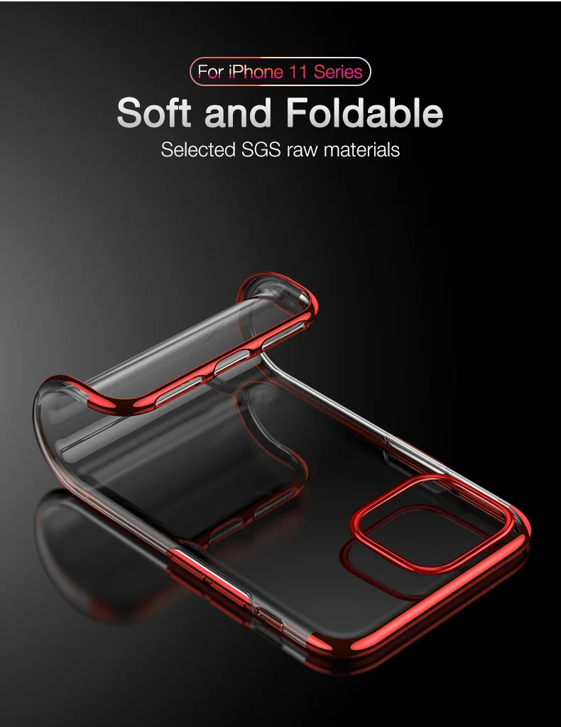 plating TPU phone case for iPhone 11 pro max (6)