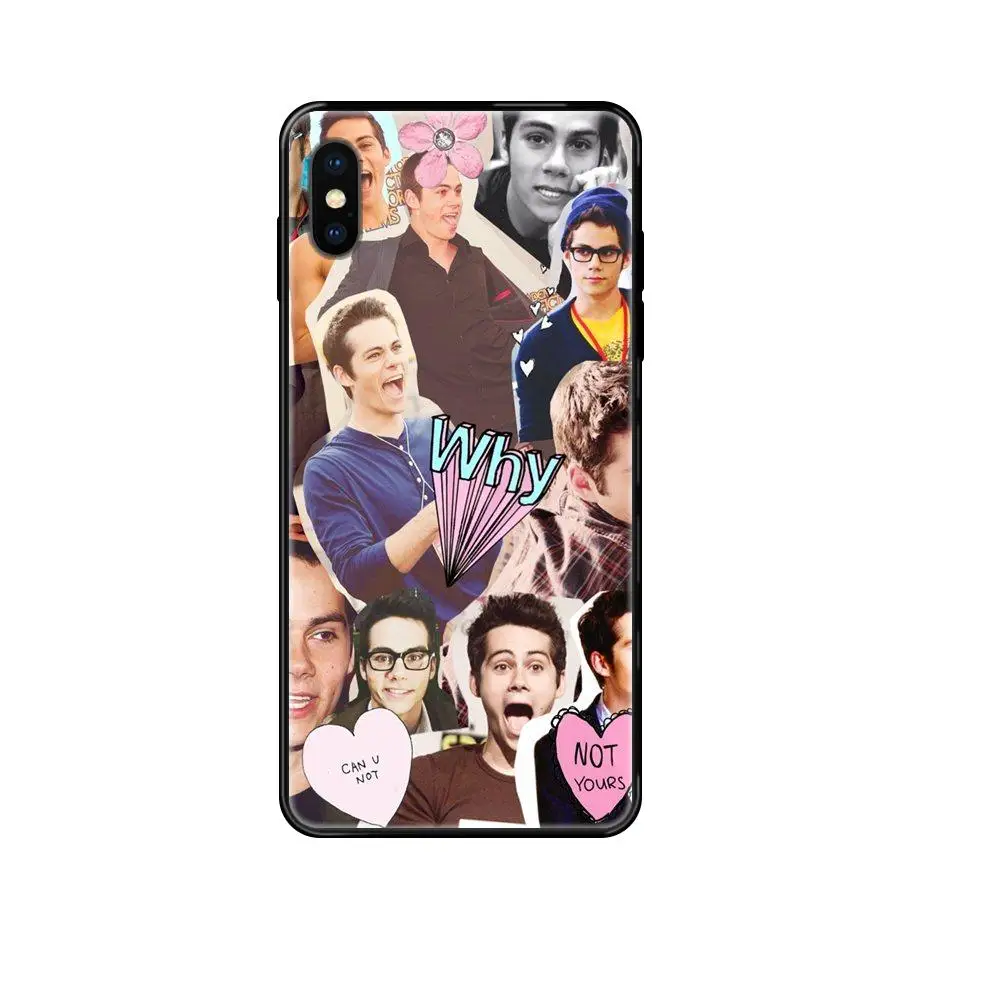 Черный мягкий ТПУ чехол для Huawei P8 P9 P10 P20 P30 P40 Lite Plus Pro 2017 P Smart 2019 Dylan O Brien коллаж