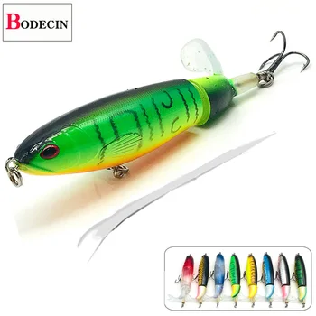 

Hard Plopper Soft Rotating Tail Surface/Fake/Artificial Bait For Fishing Lure/Wobblers/Tackle/Baubles Whopper Popper Topwater