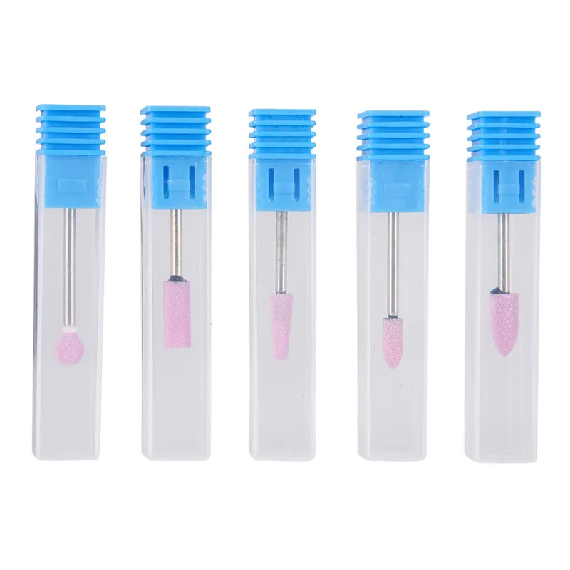 Hot 1pc Ceramic Nail Drill Bit High Quality Stainless Steel Manicure Pedicure Cuticle Clean Mill Tools Accessories