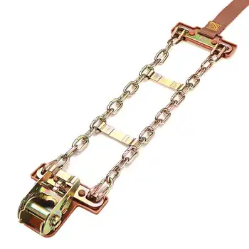 

M Wear-Resistant Steel Car Snow Chains Balance Design Anti-Skid Chain For Ice/Snow/Mud Road Safe For Driving