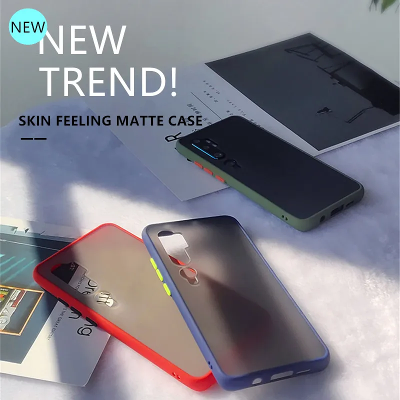 Тонкий Матовый Жесткий Чехол для Xiaomi Mi 9 9T A3 Lite CC9 E Redmi Note 7 8 10 K20 Pro 7A 8A 8t Мягкий