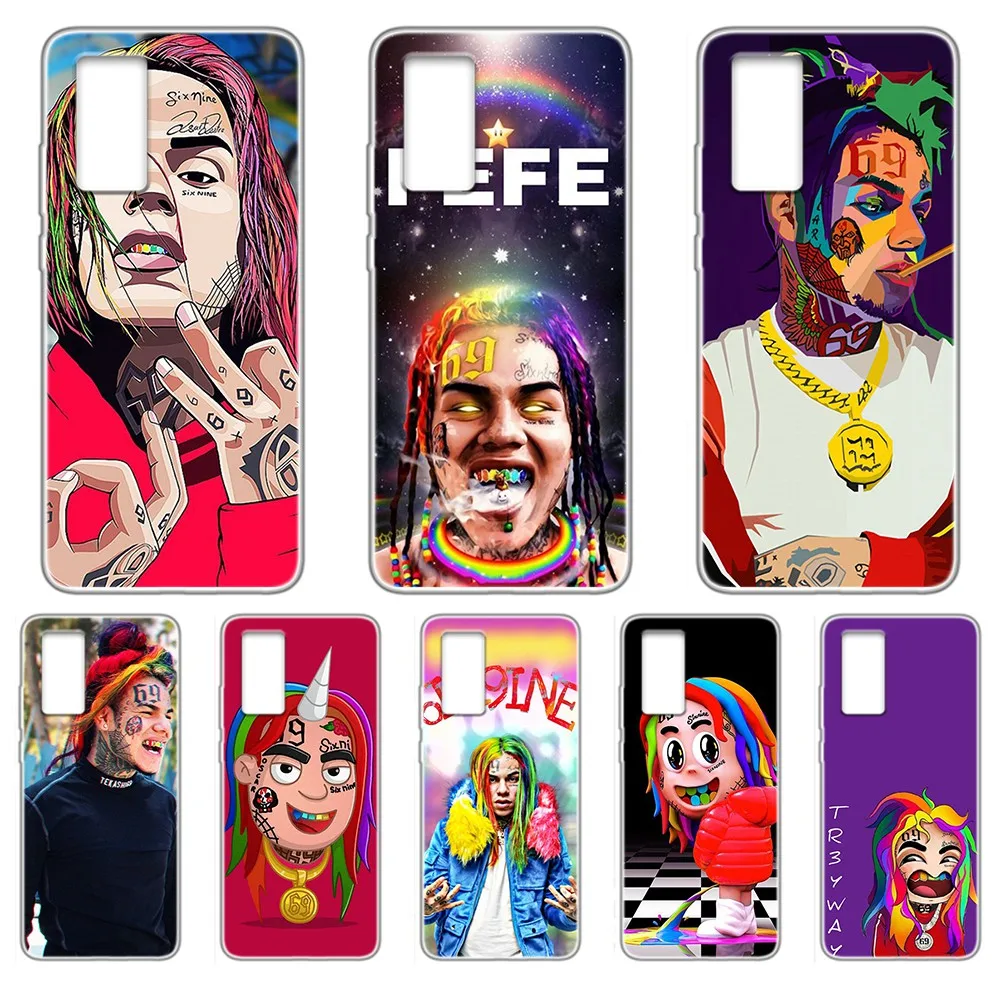 6ix9ine Tekashi69 Daniel Hernandez Прозрачный чехол для телефона HUAWEI nove 5t p 8 9 10 p20 P30 p40 P pro Smart 2017 2019
