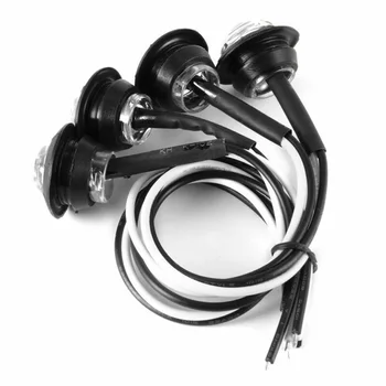 

Truck Turn Signal Lights Side Marker 12V LED Lamp Car Auto 80LM Built-in