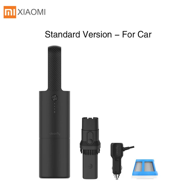 Xiaomi Handheld Vacuum Cleaner Cleanfly FVQ Portable Wireless Mini 2 In 1 Nozzle With LED Light Car Charger HEPA Filter | Бытовая