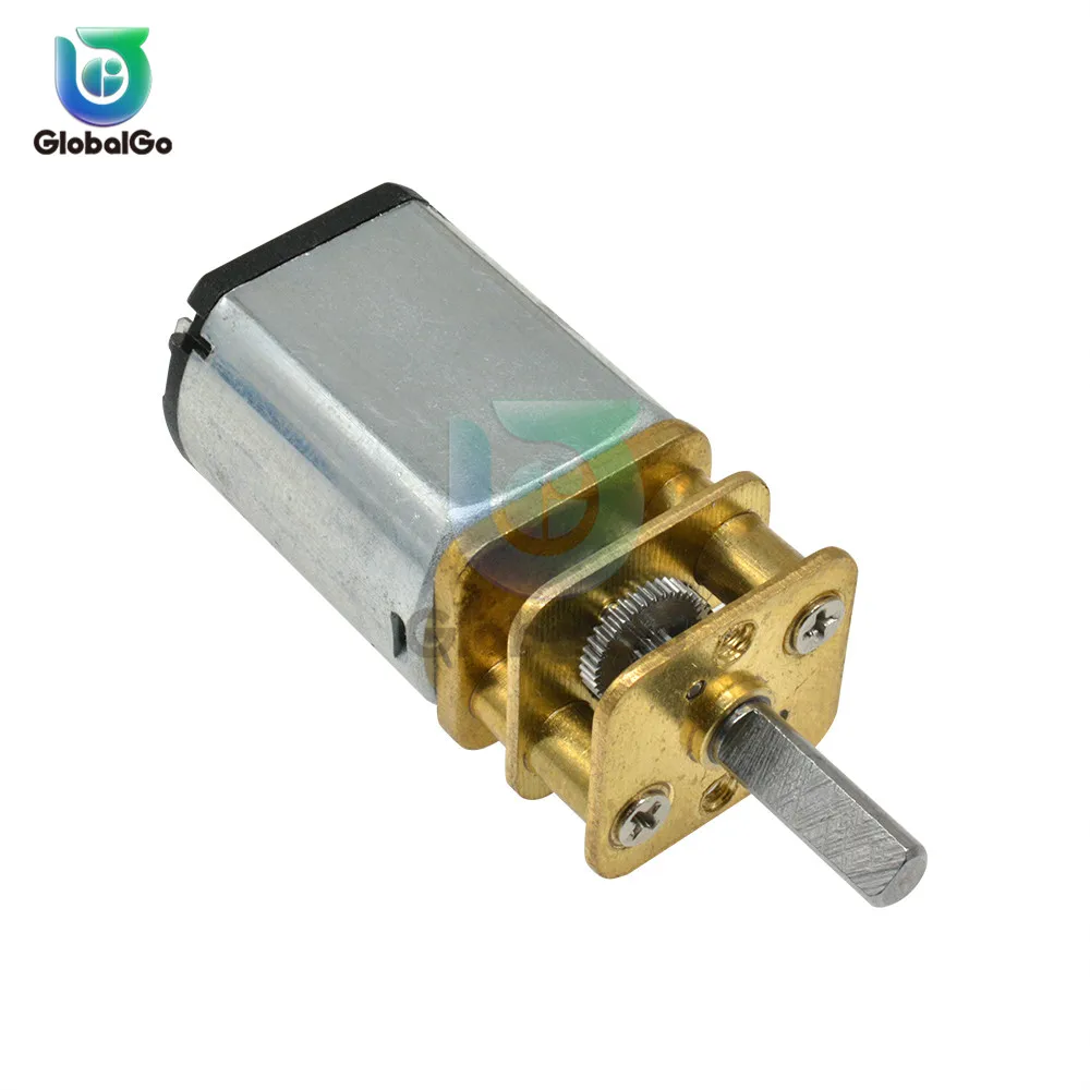 

GA13-030 DIY Mini DC Motor 6V/100RPM DC Reduction Gear Motor Speed Control Large Torque Low Noise High Speed