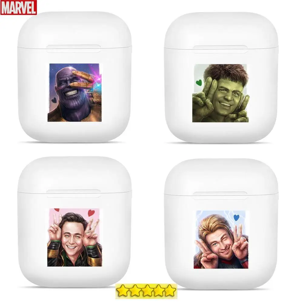 Marvel yeah для Apple Airpods 1/2 чехол s защитный Bluetooth беспроводной наушник pro | Электроника