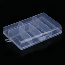 Fixable 6 Отсек пластиковый ящик для хранения ювелирных изделий коробочка для сережек держатель articulos de pesca рыболовные снасти
