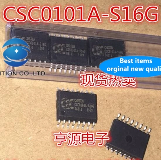 

5 шт. Φ CSC0101A SOP16 USB в PS2 интерфейс CSC0101A-S16G 100% новый и оригинальный