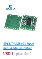 1~10PCS EGBO PAM8302A CJMCU-832 PAM8302 2,5W Einkanal-Verstärkerplatine Klasse D Modul Entwicklungsplatine Audio-Leistungsverstärker – Detail 27
