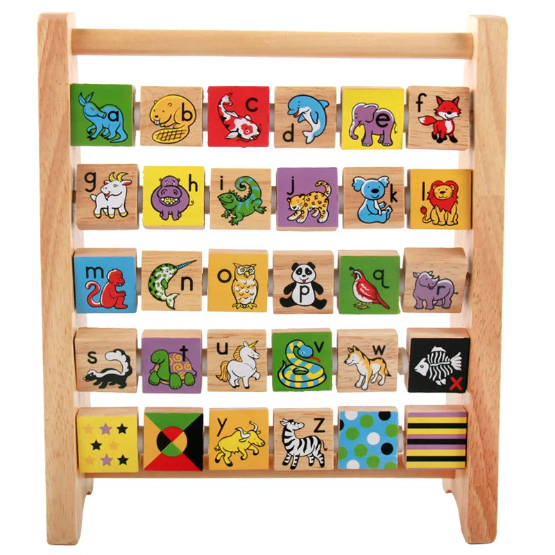 Деревянная детская развивающая игрушка 10 Archives+/-Rack раннее образование расчет арифметика Abacus унисекс обучающие средства не