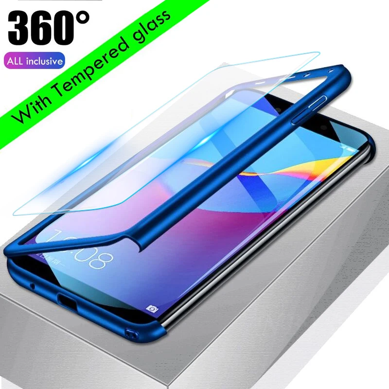 

NBYST Anti-knock 360 Protective Case For Huawei Nova 2 2s 3 3i 3e 4 Case For Honor Play V9 play Honor 9 Lite V10 Cover Case