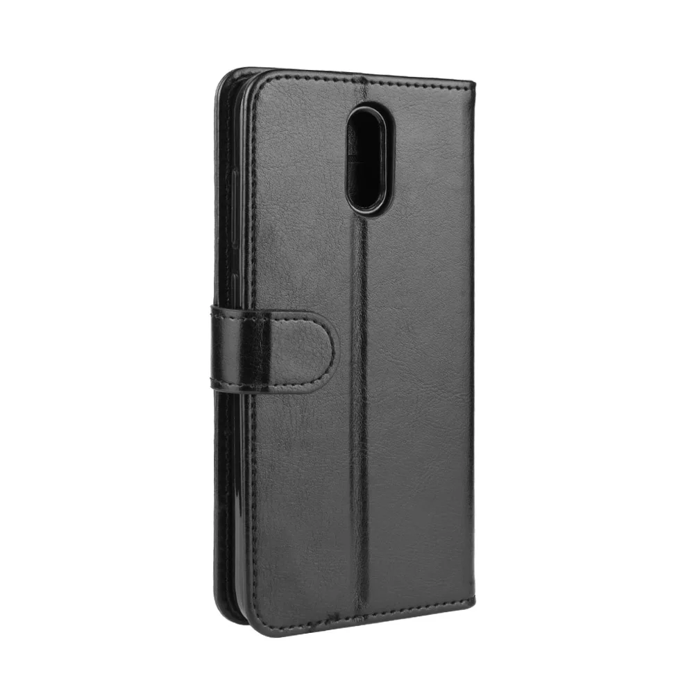 Чехол книжка из искусственной кожи для NOKIA 2 3 мягкий чехол ТПУ с отделением