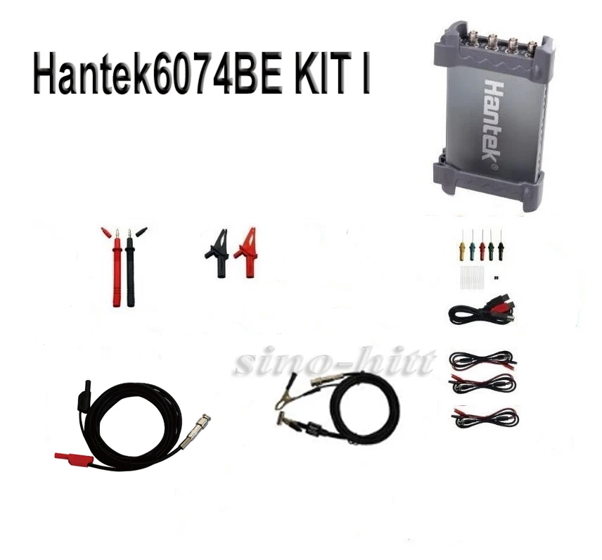 Hantek6074BE комплект I KIT II комплект III Комплект IV Автомобильная диагностика измерения автомобильный осциллограф диагностический осциллограф - Цвет: Hantek6074BE KTI I