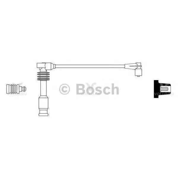 0986356256 bosch провод высоковольтный