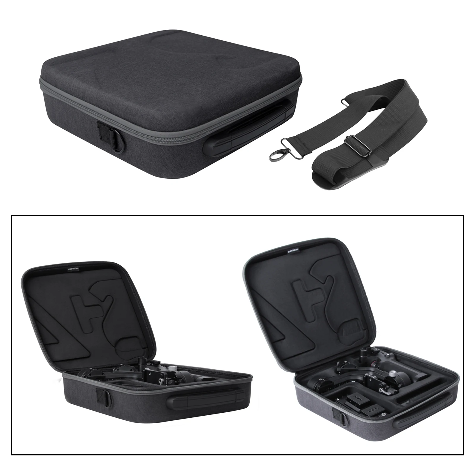 color negro resistente al desgaste bandolera bolsa estabilizadora compatible con DJI RSC 2 BESPORTBLE Bolsa de transporte para cámara 