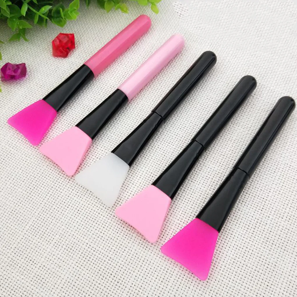 

Silicone Face Mud Brush Soft Head Facial Cosmetic Mixing Applicator DIY Makeup Stick Beauty Tool