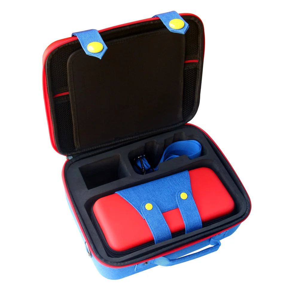 

By DHL/Fedex Ship Newest Carrying Storage Case Cover EVA Protective Big Bag For Nitend Switch Console & Accessories