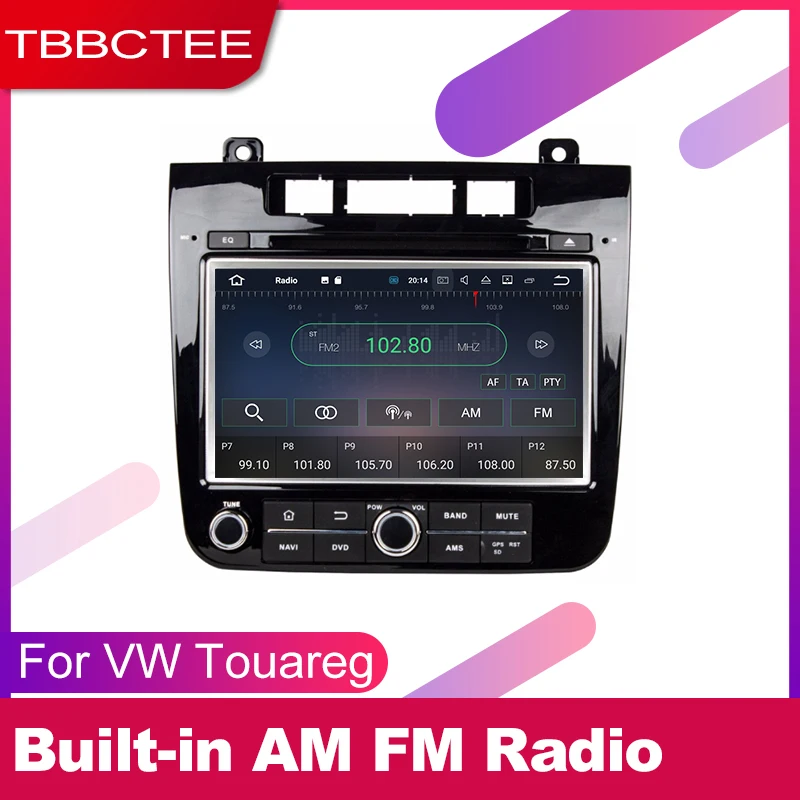 TBBCTEE android автомобильный dvd GPS; Мультимедийный проигрыватель для Volkswagen Touareg 2010~ автомобильный dvd Навигация Радио Аудио видео плеер