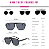 Fashion Oversized Yellow Square Sunglasses Women 2025 Design Rivets Decor Acrylic Rectangle Sun Glasses Shades Eyewear Wholesale 6