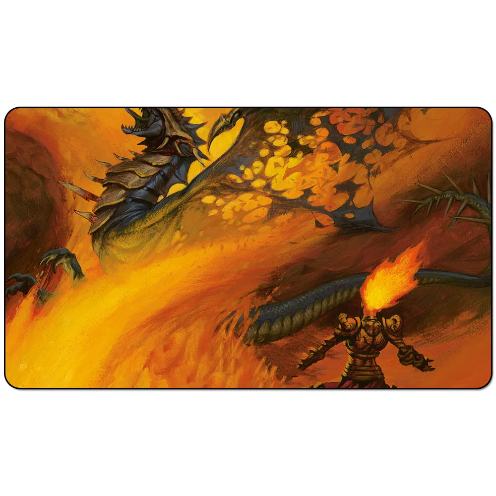 CHANDRA сериалы mtg игровой коврик: MagicTCG CHANDRA playмат 60 см x 35 см(2" x 14") Размер - Цвет: 13