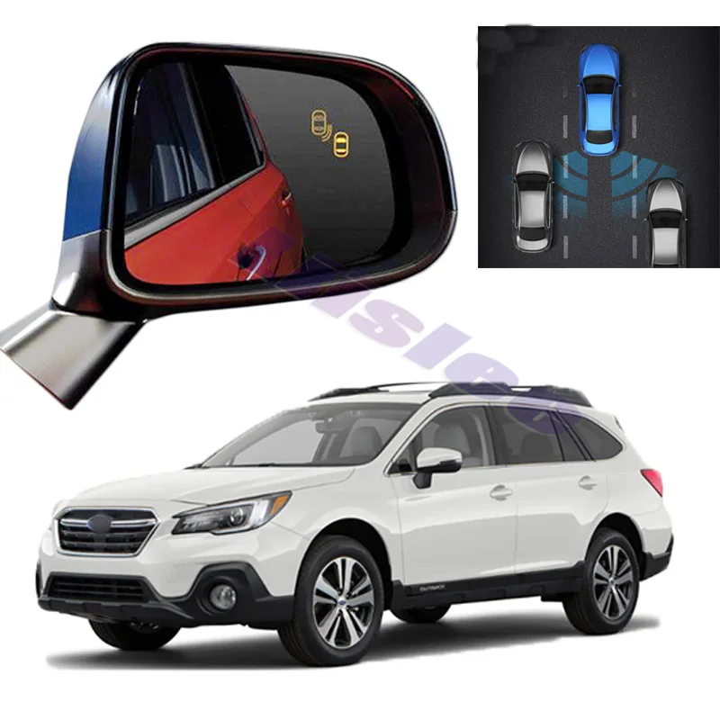 Car BSM BSD BSA Radar Warning System Safety Driving Alert Mirror