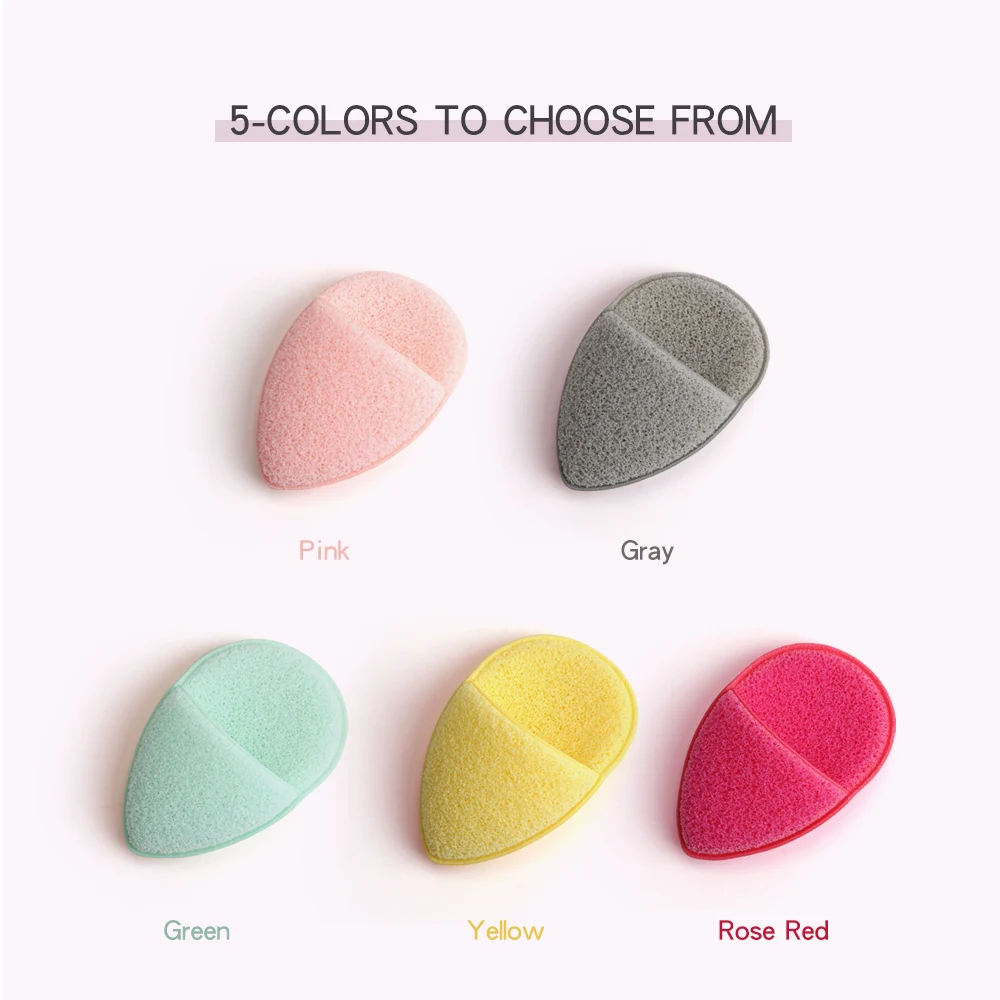 Gray Red Yellow Green Reusable Facial Face Towel Makeup Remover