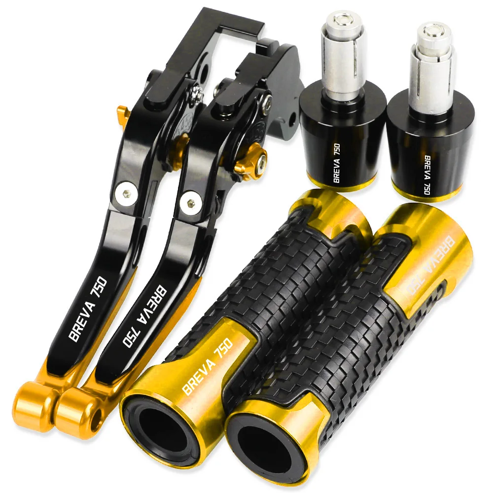 

FOR MOTO GUZZI BREVA750 BREVA 750 2004 2005 2006 2007 2008 2009 Motorcycle Parts Brake Clutch Lever Handlebar Handle Grips End