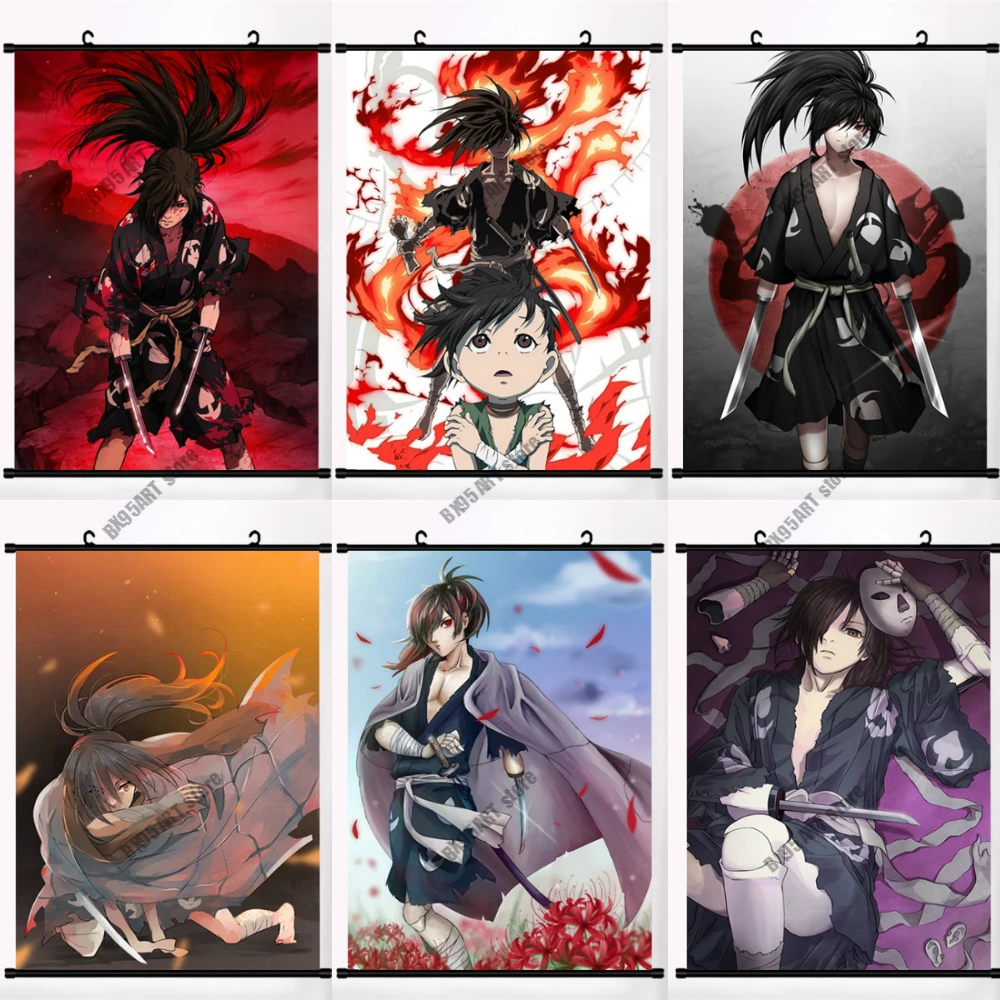 Custom Anime Dororo Hyakkimaru Portrait Canvas Print By Jamiejflores -  Artistshot