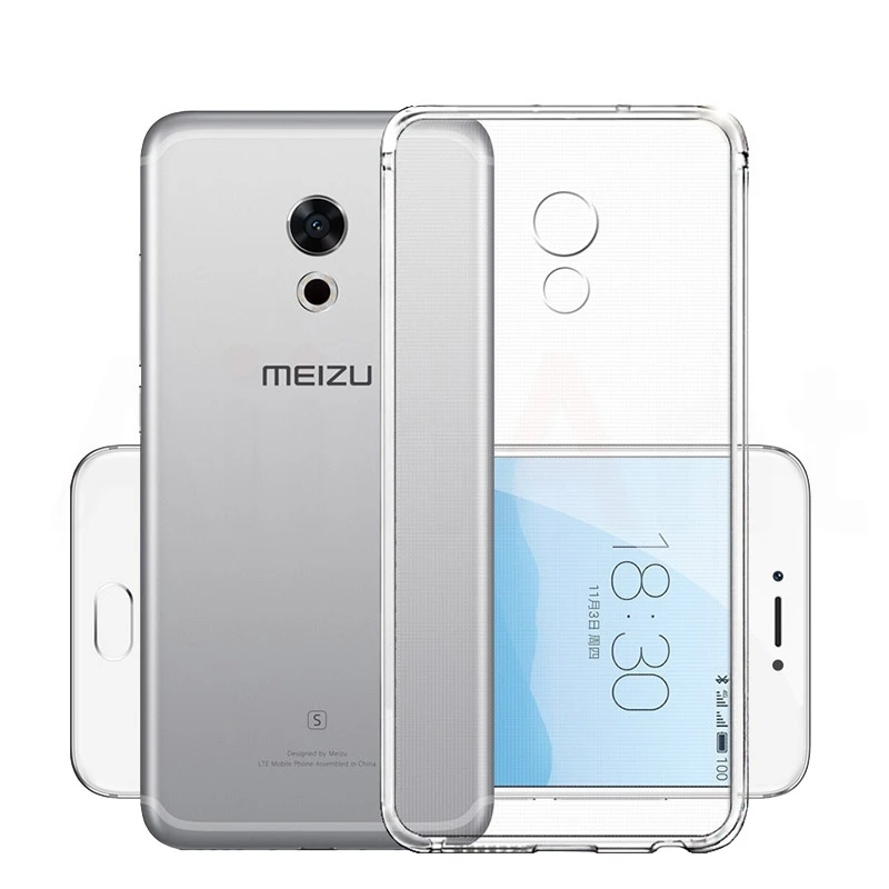 Чехол Cherie из мягкого ТПУ для Meizu Pro 6 7 MX6 X8 16S U10 U20 M2 M3 M5 M6 Note 8 9 Ультратонкий