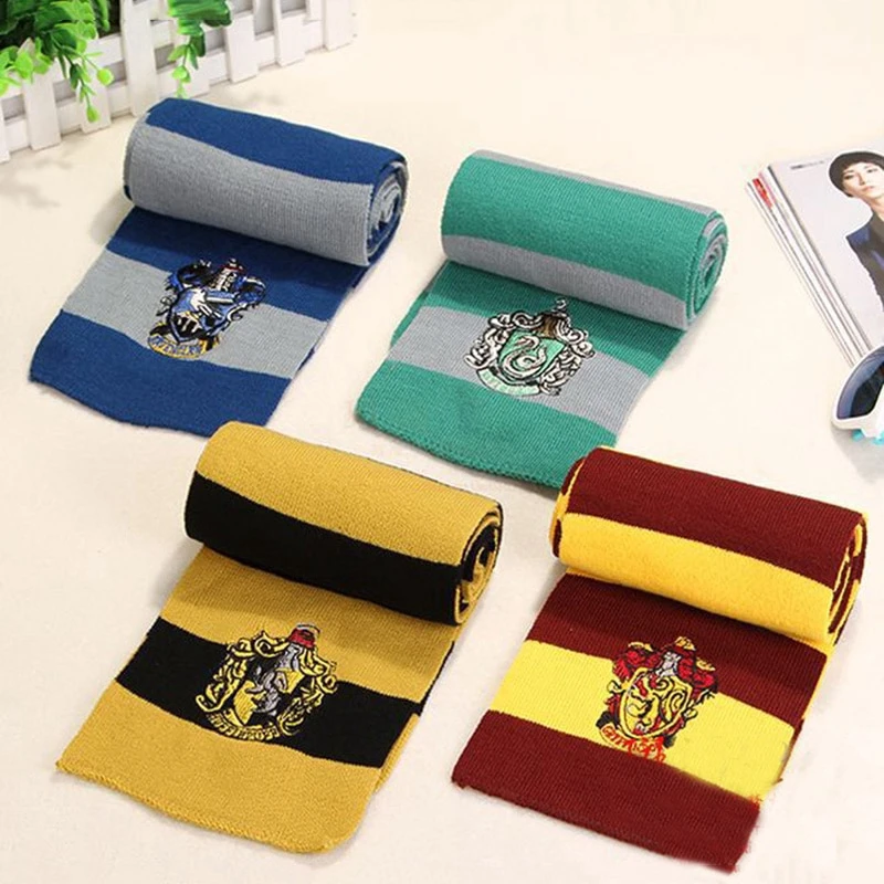 Костюм из Поттера, одежда, галстук, шарф, палочка, очки, шляпа Ravenclaw Gryffindor Hufflepuff Slytherin Potter, косплей, халат, плащ E2103AD