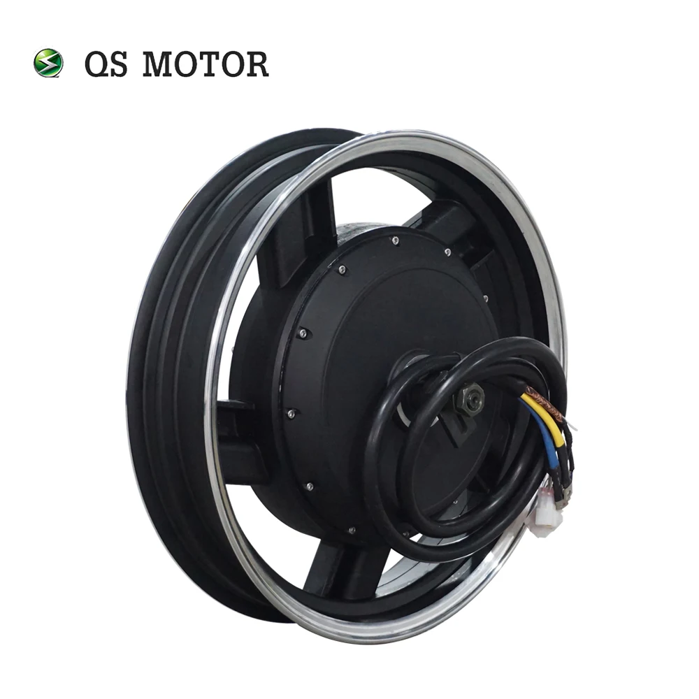 US $693.00 SiAECOSYS QSMOTOR 17X35inch 5000W 72V 100kph hub Motor with EM200SP controller power train kits for electric motorcycle