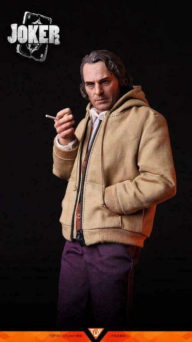 Топ-001, 1/6, комплект одежды JOKER Madness Joaquin, клоун, повседневная одежда, набор с головой, лепим для 12 дюймов, фигурка, модель тела, игрушки