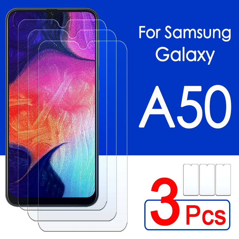 1-3 шт Защитное стекло для samsung galaxy A50 A 50 50 A, Защитная пленка для экрана samsung A50 galaxy a50 из закаленного стекла