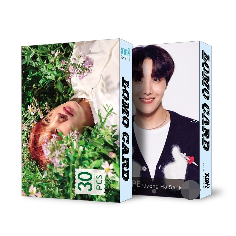 82 J-HOPE 30 шт./компл. Мода Kpop bangtan boys Фотокарта JUNGKOOK в Цзиминь фотоальбом lomo карта Плакат kpop bangtan boys расходные материалы - Цвет: 82 J-HOPE