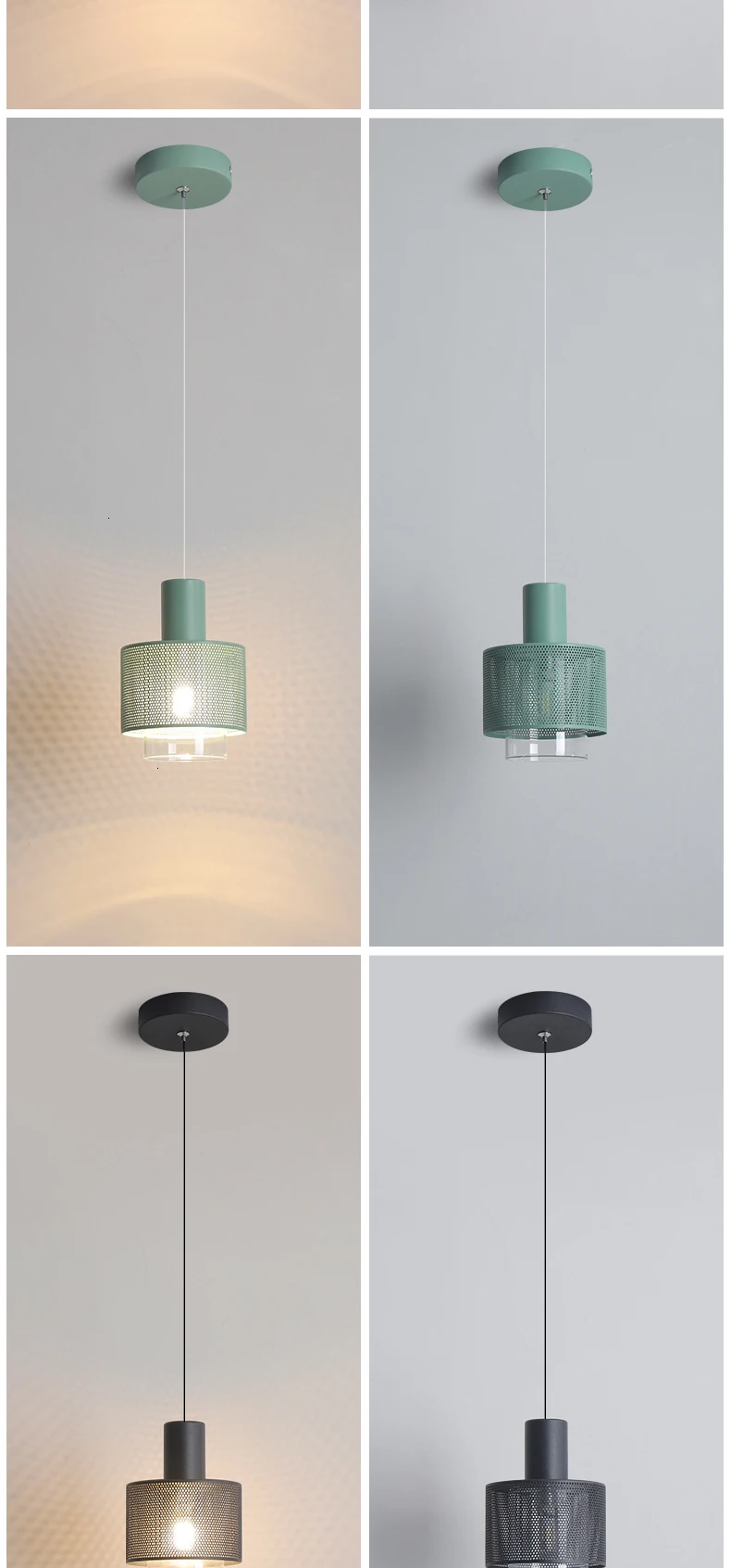 Подвесные светильники в скандинавском стиле, современный прикроватный светильник для спальни, столовой, подвесной светильник для