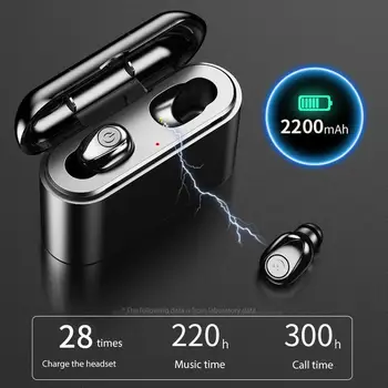 

X8S In-Ear Mini TWS Wireless Bluetooth 5.0 Bass Sports Earphones with Charge Box