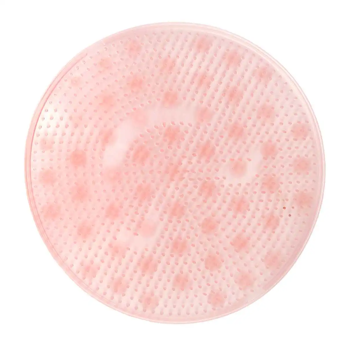 pink Силиконовый массажер для ног душевая ванна для спа-массажа ступней удаляет омертвевшую кожу ног щеточка для очищения отшелушивающая пемза Уход за ногами Нескользящая - Цвет: pink
