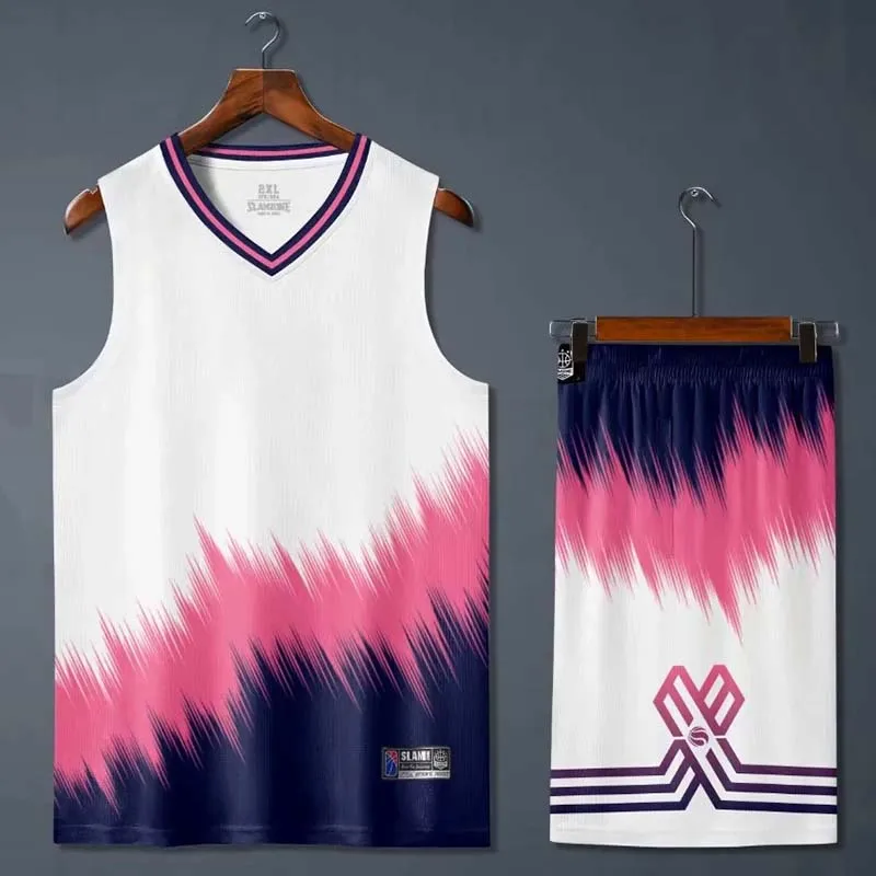 Basketball jersey suits Men Women Blank Team Basketball Shorts Set sports clothes Kids basketball shirt uniform custom men sports suit basketball training clothes