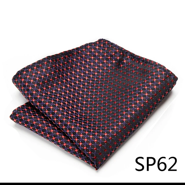 Newest style  Brand Factory Sale Top grade  Pocket Square Paisley Dropshipping Clothing accessories Memorial Day Fit Workplace SP62