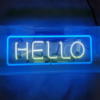 

Custom Neon Sign Glass Business Store Sign Acrylic Box for Lovers Cool Light Art Home Bedroom Store Shop Bar Neon Pub Decoration