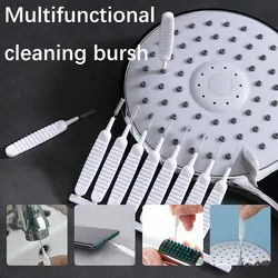 10pcs/20pcs Shower Head Cleaning Brush Washing Anti-clogging Small Brush Pore Gap Cleaning Brush For Kitchen Toilet Phone Hole
