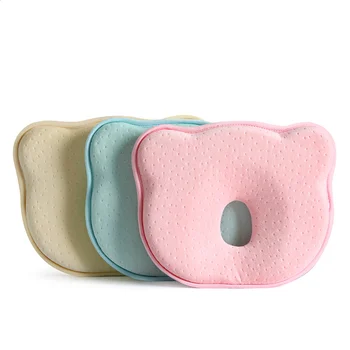 

Baby Nursing Pillow Anti Roll Memory Foam Pillow Prevent Flat Head Neck Support Newborn Headrest Shaped Sleeping Cushion