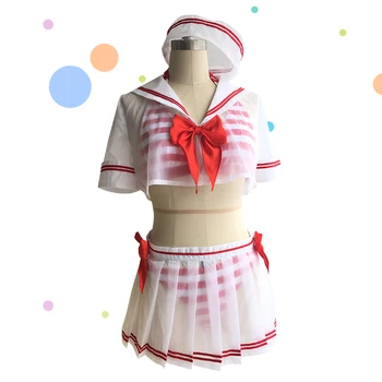 

Game The IDOLM@STER Cinderella Girls Shimamura Uzuki Cosplay Costume Lolita Women Swimsuit Uniform Halloween Carnival Costumes