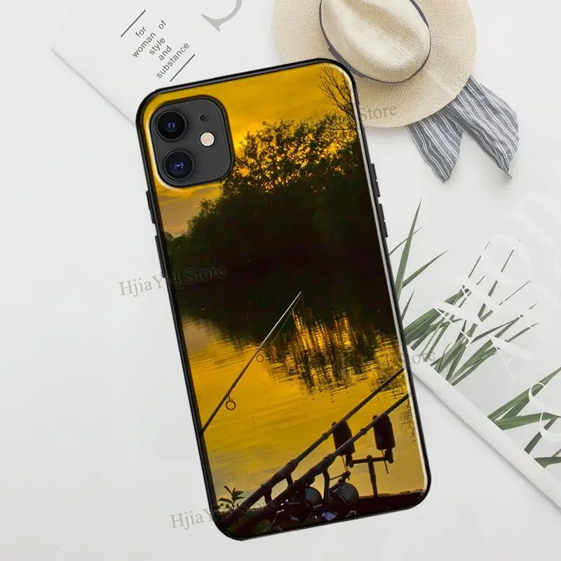 Carp Fishing Fish TPU Case For iPhone XR X XS Max SE 2020 6S 7 8 Plus 13 Pro 12 mini 11 Pro Max Coque Capa iphone 12 pro max phone case